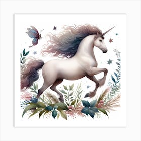 Unicorn 5 Art Print