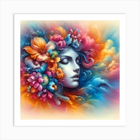 Psychedelic Art 11 Art Print