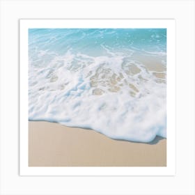 Beach White Sand Dunes Art Print