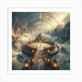 An Artistic Ode to the Sacred Art Print
