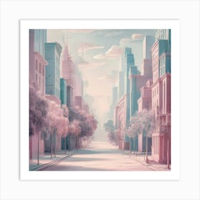 Cityscape 47 Art Print