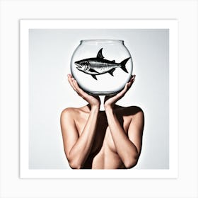 Fish Bowl 10 Art Print