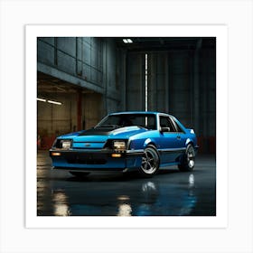 Ford Mustang Gt 3 Art Print