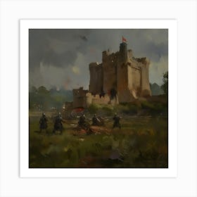 Knights Of The Round Table Art Print