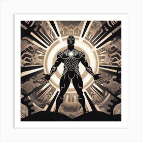 Cosmic Protector Art Print