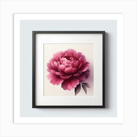 Pink Peony 4 Art Print