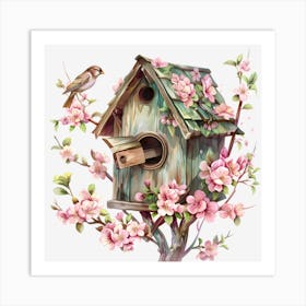 Birdhouse 1 Art Print