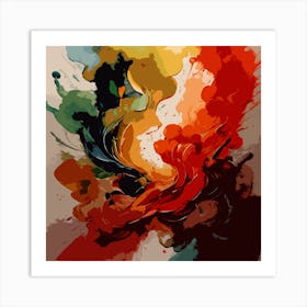 Abstract Painting 2 Art Print