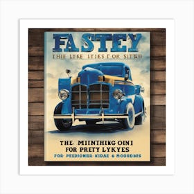 Fastey The Lye'S For Sale Art Print