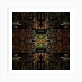 Fractal Fantasy Mystic Design Art Print