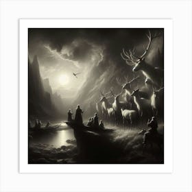 Lord Of The Rings 7 Art Print
