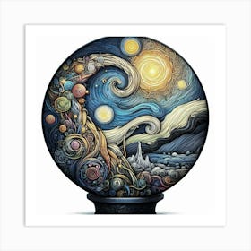 Starry Night Art Print