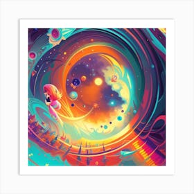 Psychedelic Art 57 Art Print