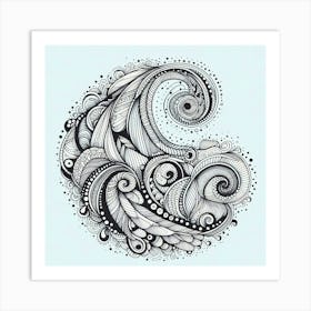 Yin Yang Art Print