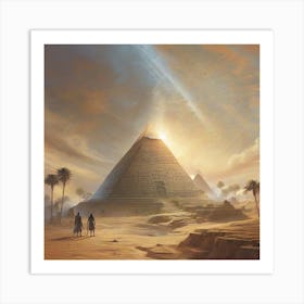 Fantasy Novels about the Pyramids 1 Art Print