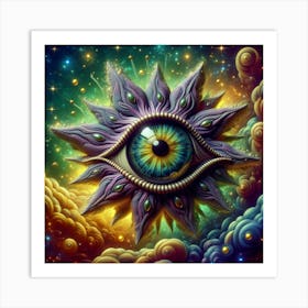 All Seeing Eye 7 Art Print