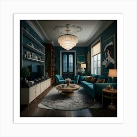 Living Room 2 Art Print