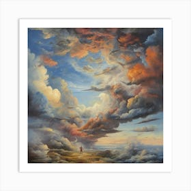 The Sky 4 Art Print