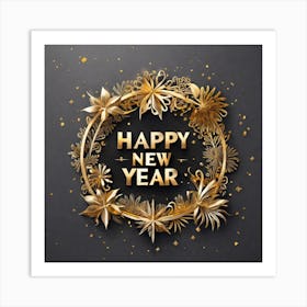 Happy New Year 131 Art Print