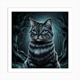 Russian Blue Eye Art Print