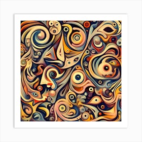 Random Design Art Print