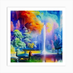 Waterfall Art Print