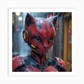 Apocalypse Cat Art Print