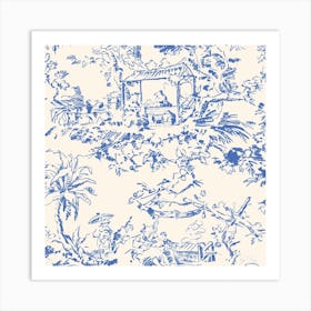 Toile De Jouy 33 Art Print