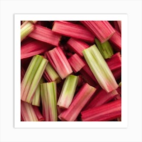 Rhubarb Art Print