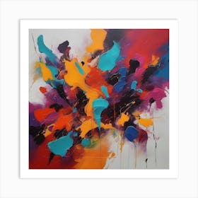 Abstract Painting 41 Art Print