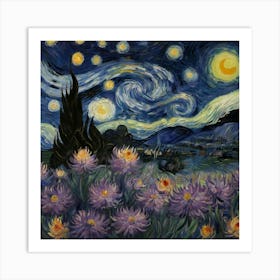 Starry Night 1 Art Print