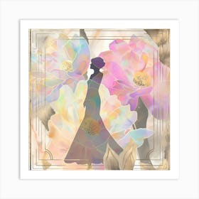 Portrait Of A Woman 3 Art Print