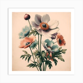 Anemones 1 Art Print