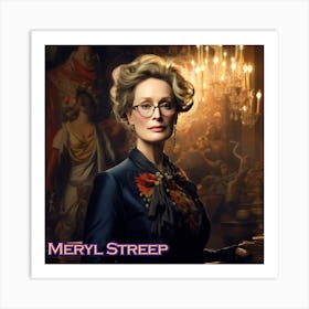 Meryl Streep Art Print