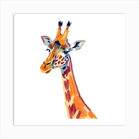 Giraffe 05 1 Art Print