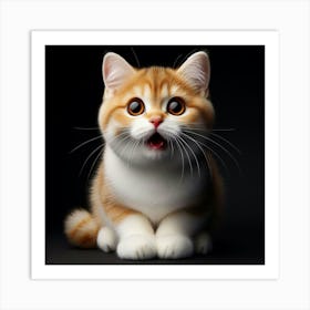 Cute Cat 2 Art Print