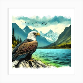 Wild Bird Artwork 46 Art Print