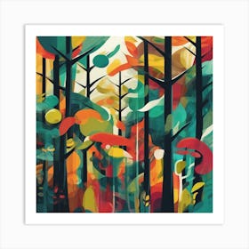 Forest 33 Art Print