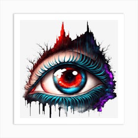 Eye Of The Gods Art Print