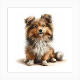 Shetland Sheepdog 1 Art Print