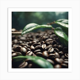 Coffee Beans 85 Art Print