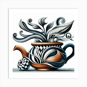 Teapot Art Print