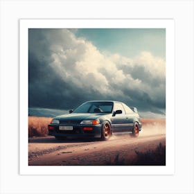 Honda Civic Art Print