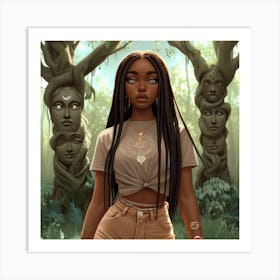 Afrofuturism 3 Art Print