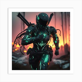 Cyborg 3 Art Print