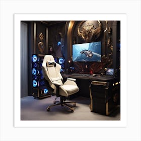 Gaming Room 2 Art Print