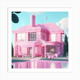 Barbie Dream House (293) Art Print