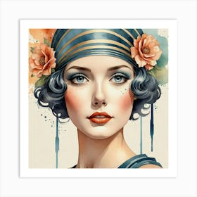 Gipsy Girl Art Print