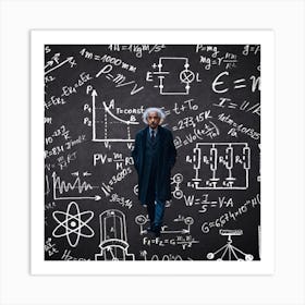 Albert Einstein Art Print