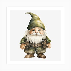 Gnome 18 Art Print